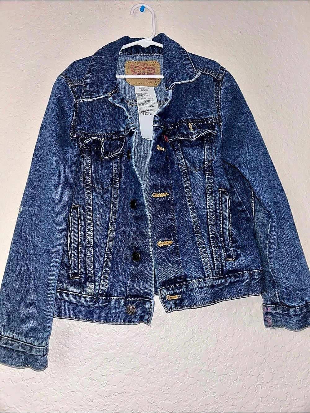 Levi's Kids Denim Jacket Size Small - Picture 1 of 11